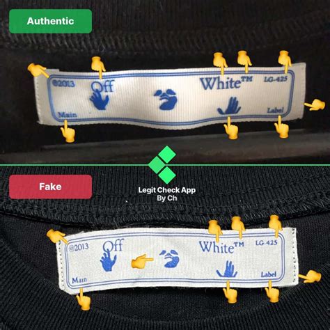 real vs fake off white bag|false off white clothing.